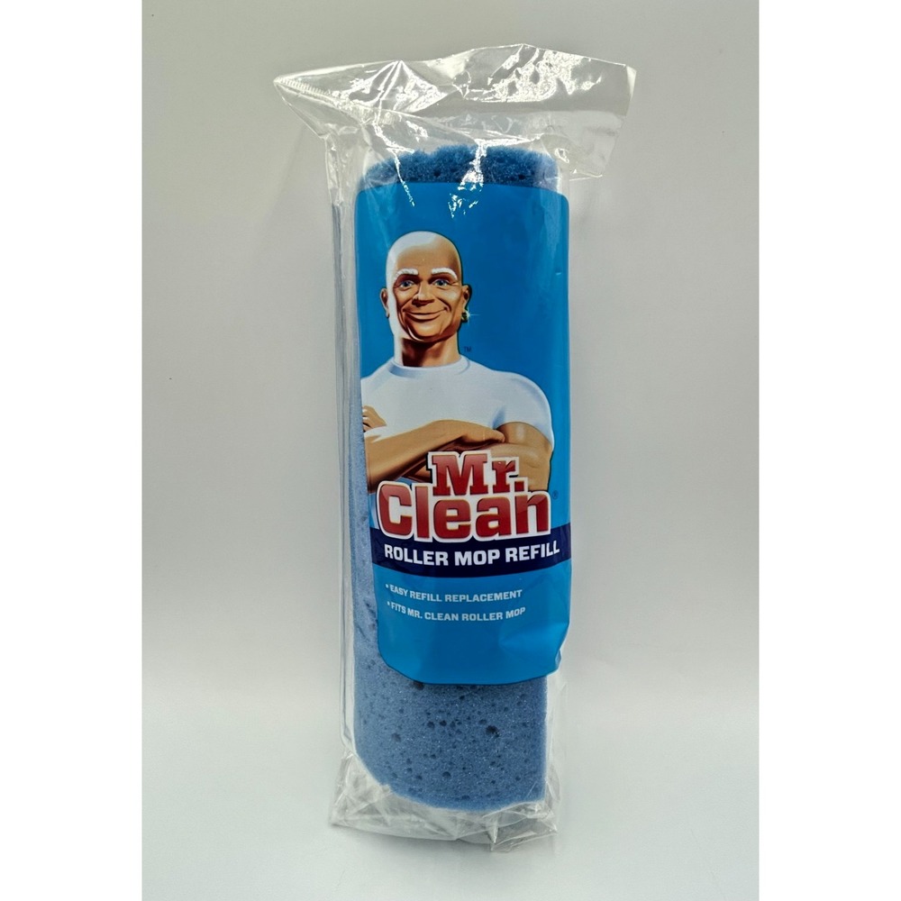 Mr.‎ Clean Heavy Duty Roller Mop Head Refill Model 446391 SEALED New in Pack